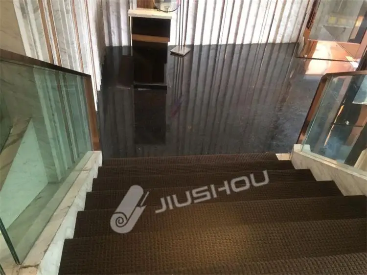 
Non slip polyester pvc plastic rubber floor carpet roll 