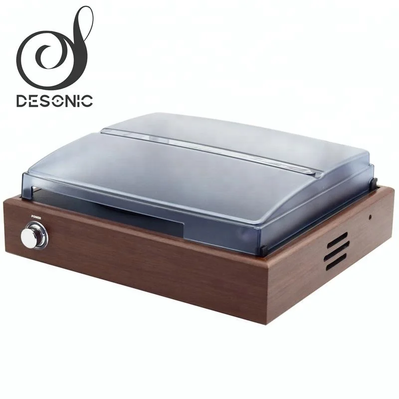 Automatic belt drive stereo turntable lp player audio gramophone