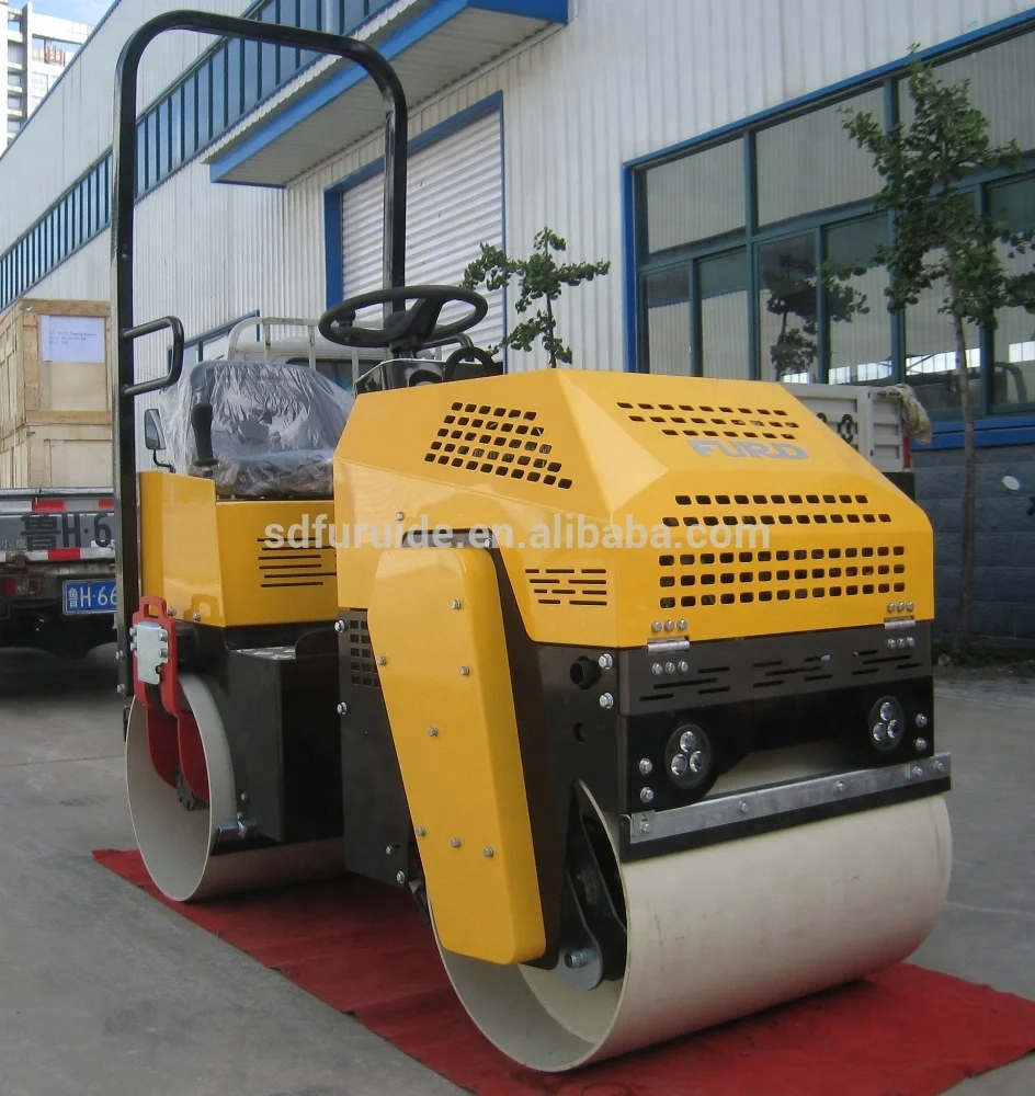 1 Ton Compaction Equipment Mini Asphalt Vibro Roller Compactor (FYL-880)