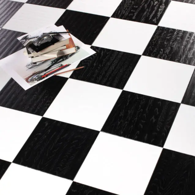 
Tile Parquet Flooring/floor Wood Grid Fudeli Mosaic Black and White Oak Flooring Apartment Modern Indoor 15mm More Than 5 Years 