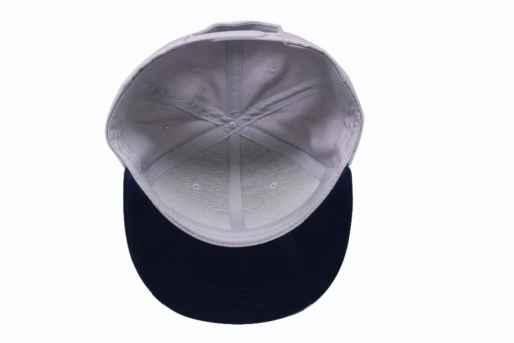 
Factory Custom High Quality Black Grey Plain Caps Hats Snapback 