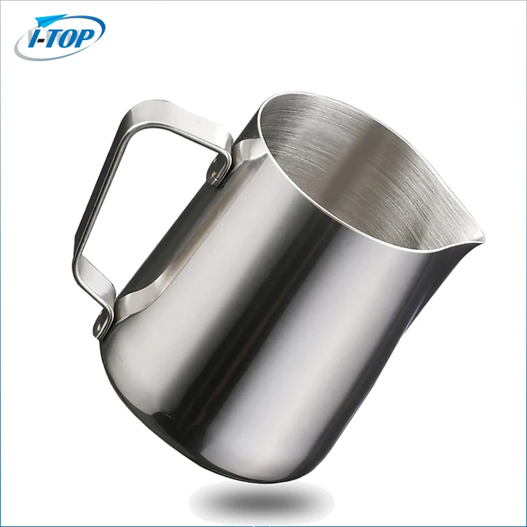 Stainless Steel Milk Frother Pitcher mug with Latte Art Pen for Coffee Espresso Cappuccino