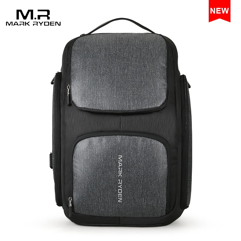 New Durable High Quality Solar Backpack Waterproof Anti theft Outdoor Hiking Laptop Backpack with USB MR_K9278_00