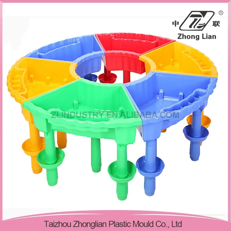 Assembly Children Colorful Plastic Sand and Water Table/sandbox