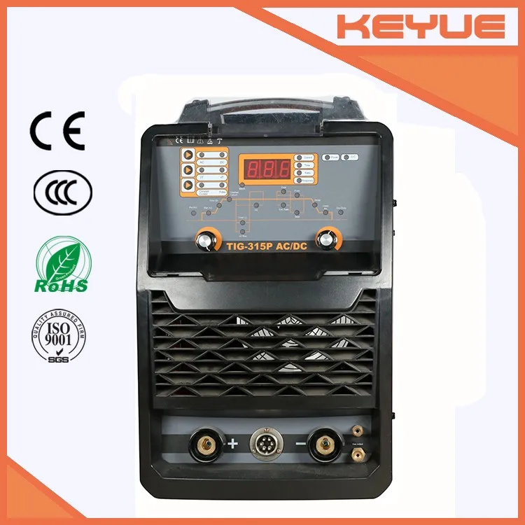 TIG-315PAC/DC цифровой контроль IGBT инвертор tig сварочный аппарат TIG импа Ульс переменного тока/постоянного тока для алюминиевых сварочных прутков