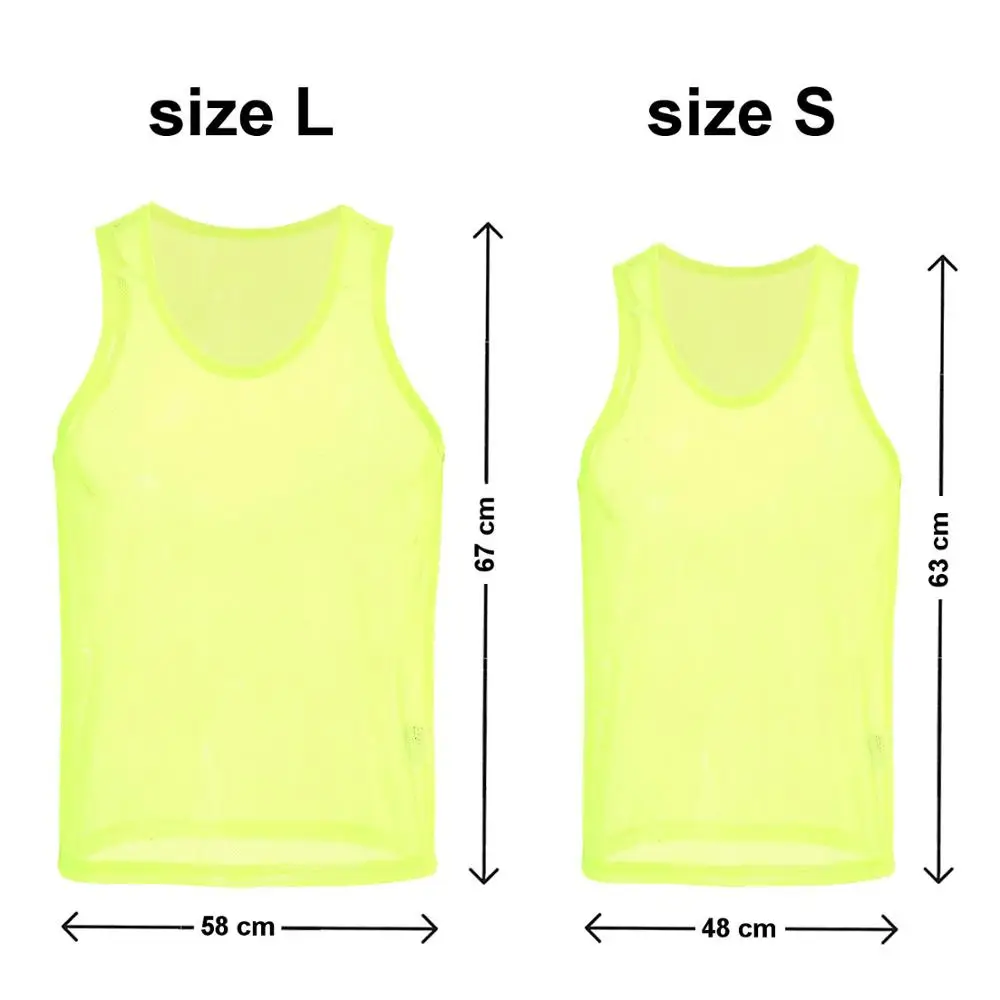 Wholesale Mesh Scrimmage Team Practice Bibs Pinnies Jerseys Soccer Uniform Training Vests for Sports Basketball Soccer Football