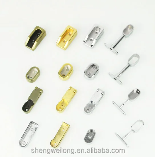 Wardrobe Rail Hangers For Clothes Door Hooks Clothes Hanging Bar Holder Bracket Seat Tube Holder