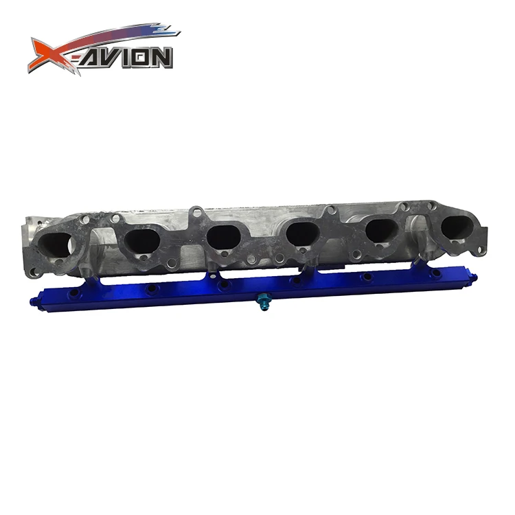 Прочный с помощью низкая цена 4.5L топлива Rail Kit чугун впускной коллектор с дроссельной заслонки