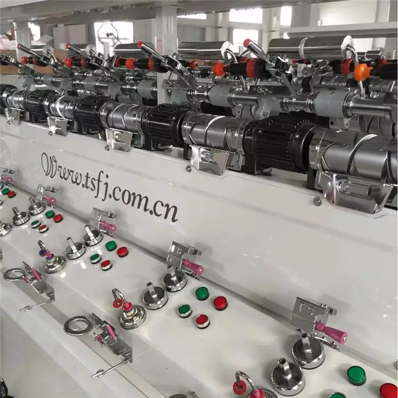 high speed grooved drum cone spindle winder / winding machine supplier