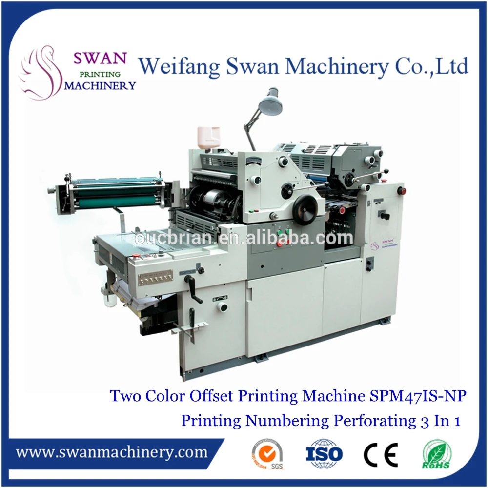 220v 380v inverter Offset Press used to Make the Paper Money for sale
