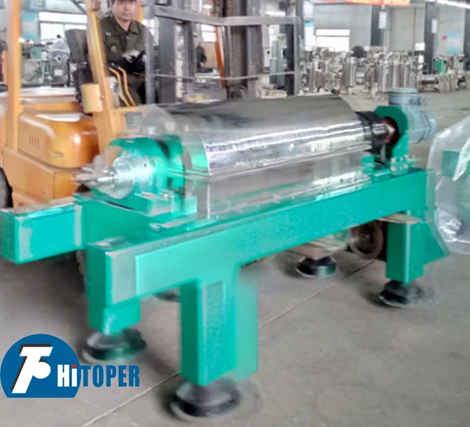 horizontal drilling mud centrifuge used for sludge dewatering in drilling and mineral processing industry