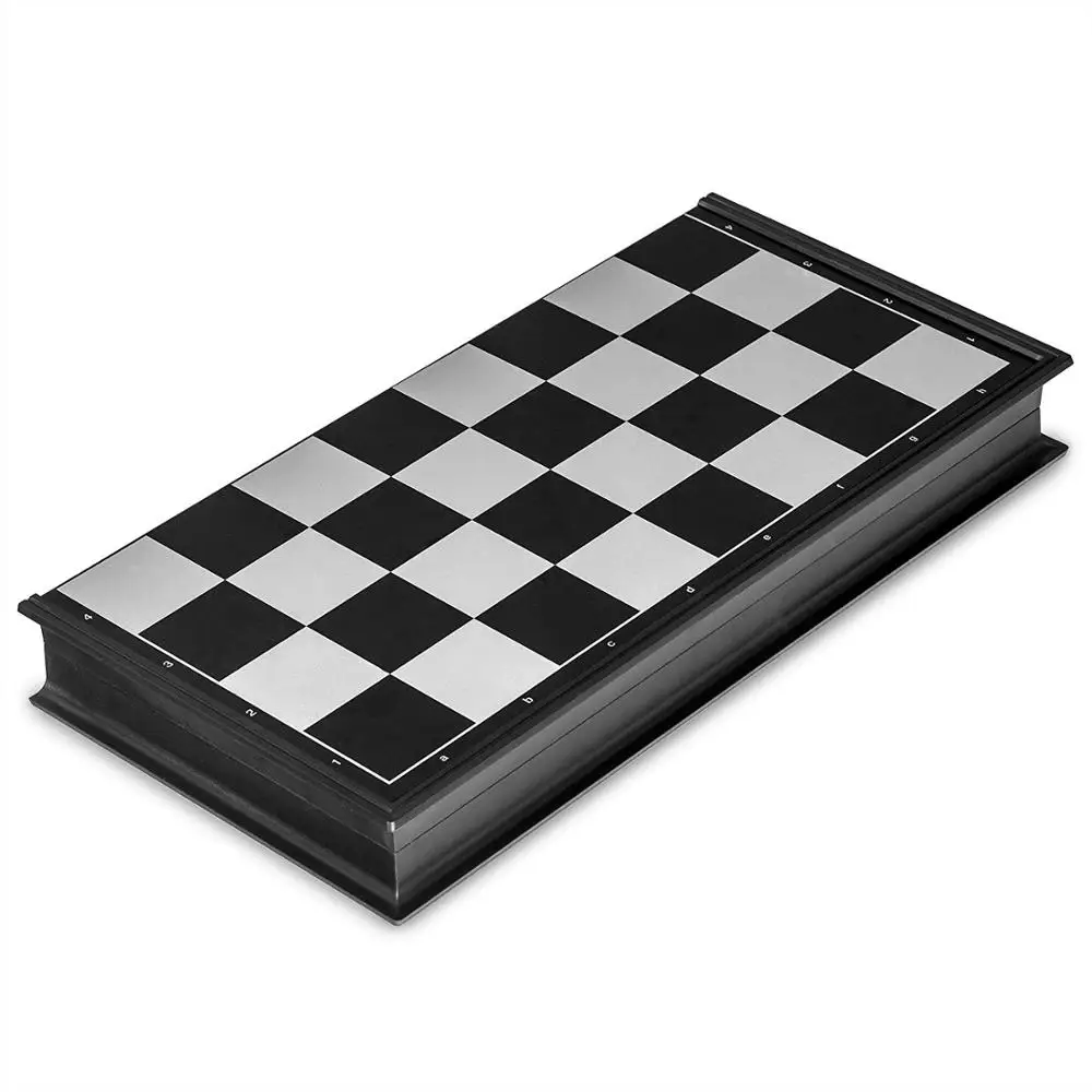 
Imports 2 in 1 Travel Magnetic Chess and Checkers Game Set 