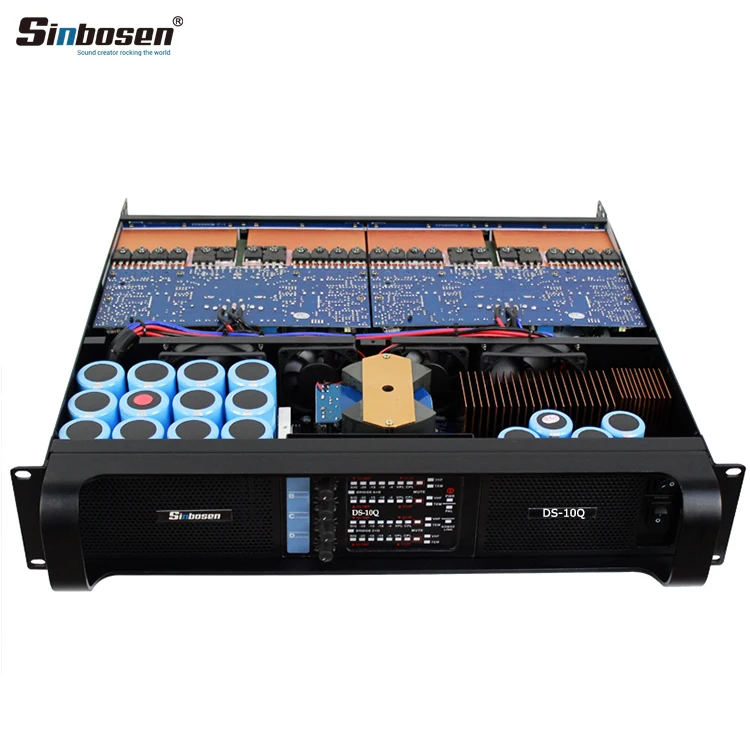 
Karaoke system 2 channel wireless microphone AS-9K 4 channel DS-10Q professional audio amplifier 