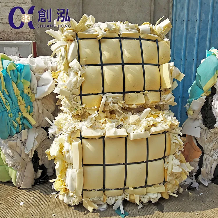 Exporting sponge foam in bulk rubber scrap foam