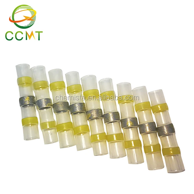 push wire solder seal heat shrinkable tin solder sleeves tube butt connector