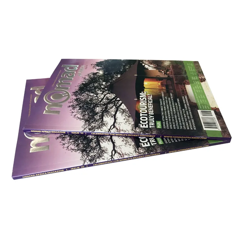 custom printing glossy art paper magazine matte art paper magazine