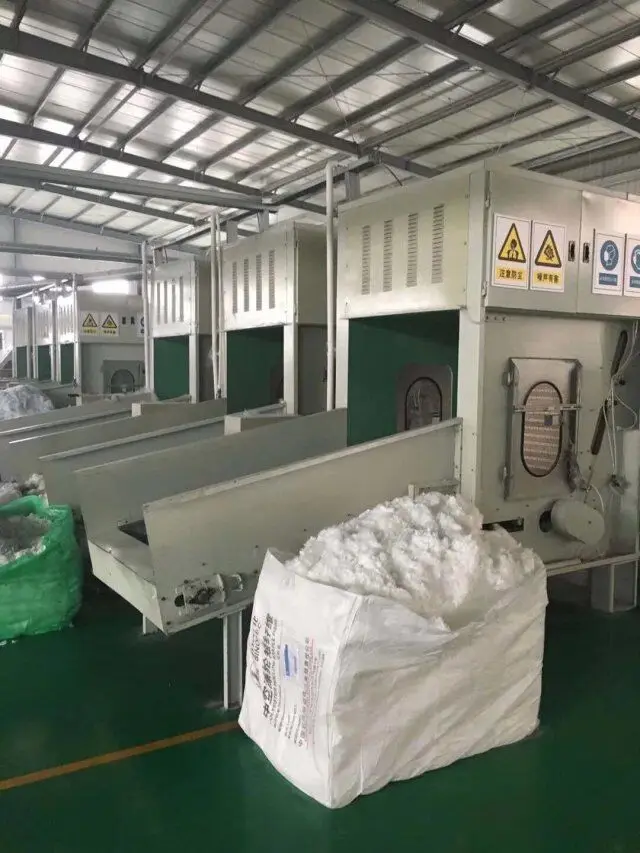 The lowest price Recycled Hollow Conjugated Siliconized Polyester Staple Fiber