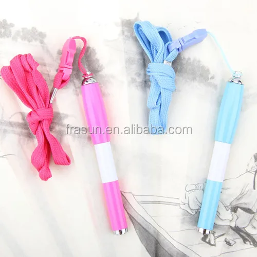 Hang neck pen, ball pen with string, pen holder lanyard
