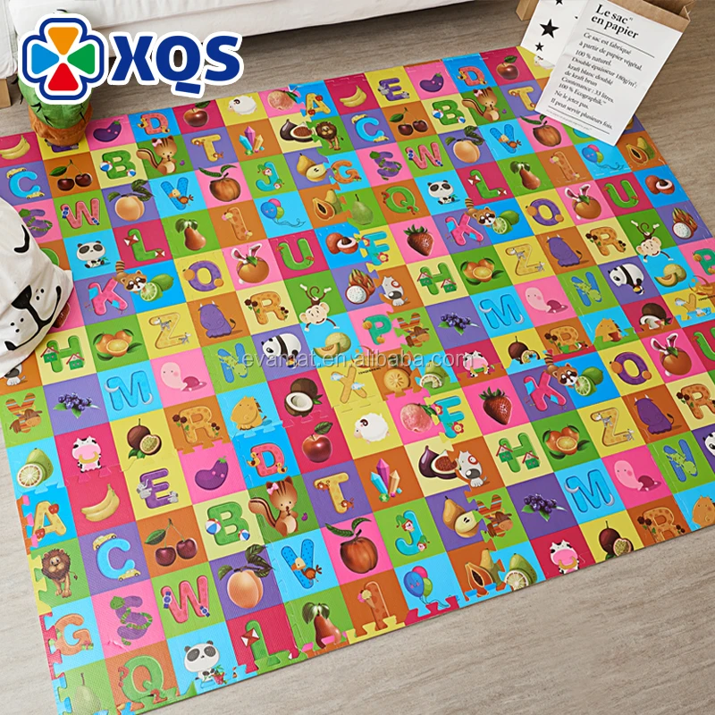 Most popular TPU heat pressed water proof foam floor mats for sale water proof