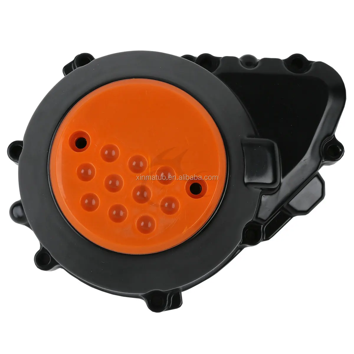 XF-2670-C Engine Stator Cover + Orange Clutch Cover For Kawasaki Z1000 2003-2006 04 05