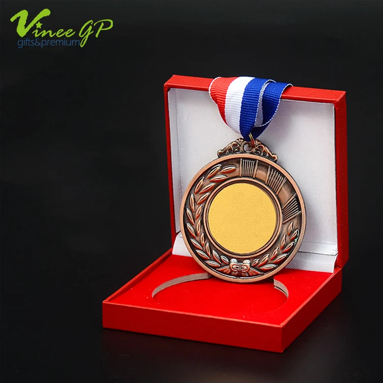 
Wholesale Price Custom made running medals Souvenir Blank Gold finisher Sport Marathon Gymnastic Coin Award Medal with ribbon 