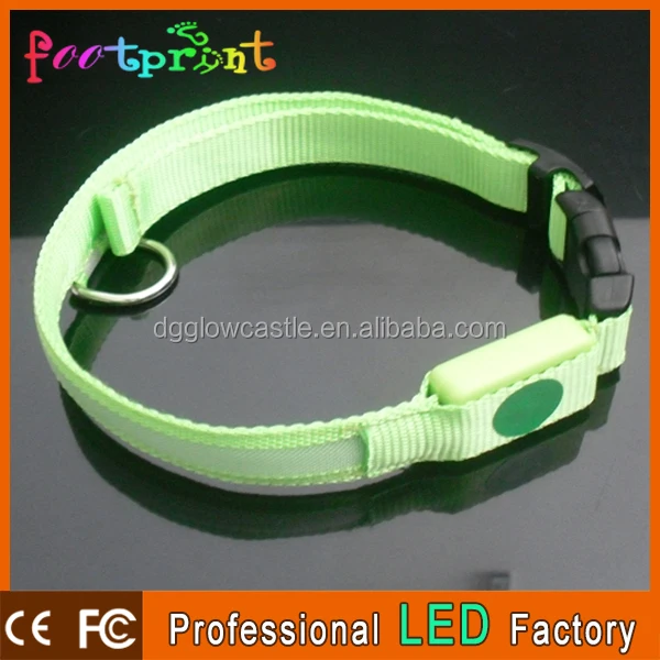 Рыба шелк безопасности световой кот из светодиодов воротник