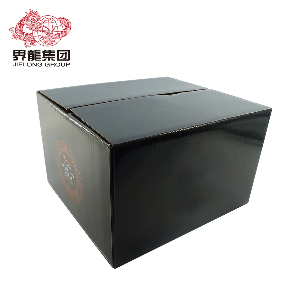 Китай завод питания глянцевая ламинация черный воск гофрокороб