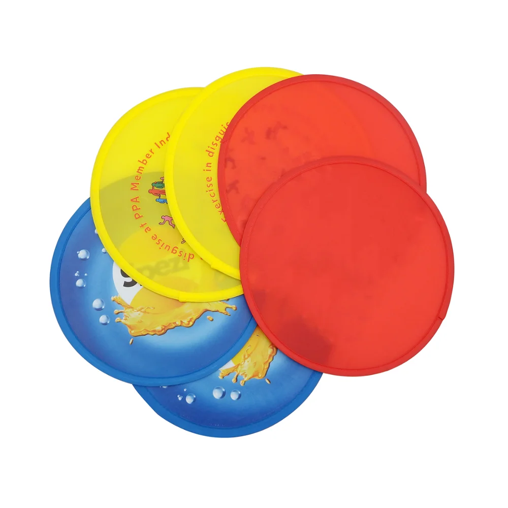 
Nylon Material Novelty Mini Foldable flying disc hand Fan for Promotion Gift 