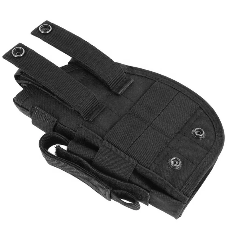 IPSC Tactical Molle Pistol Gun Holster Modular Combat Airsoft Waist Belt gun bag for Right Hand