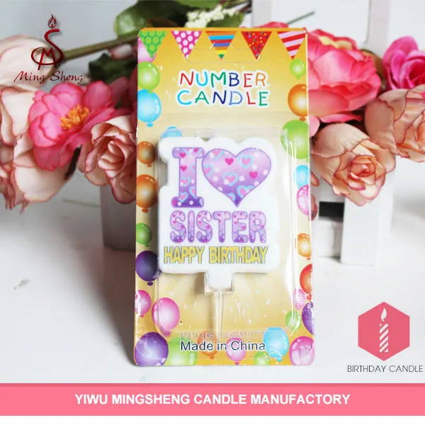 Yiwu, производители свечей, новинка, Свеча для торта на день рождения