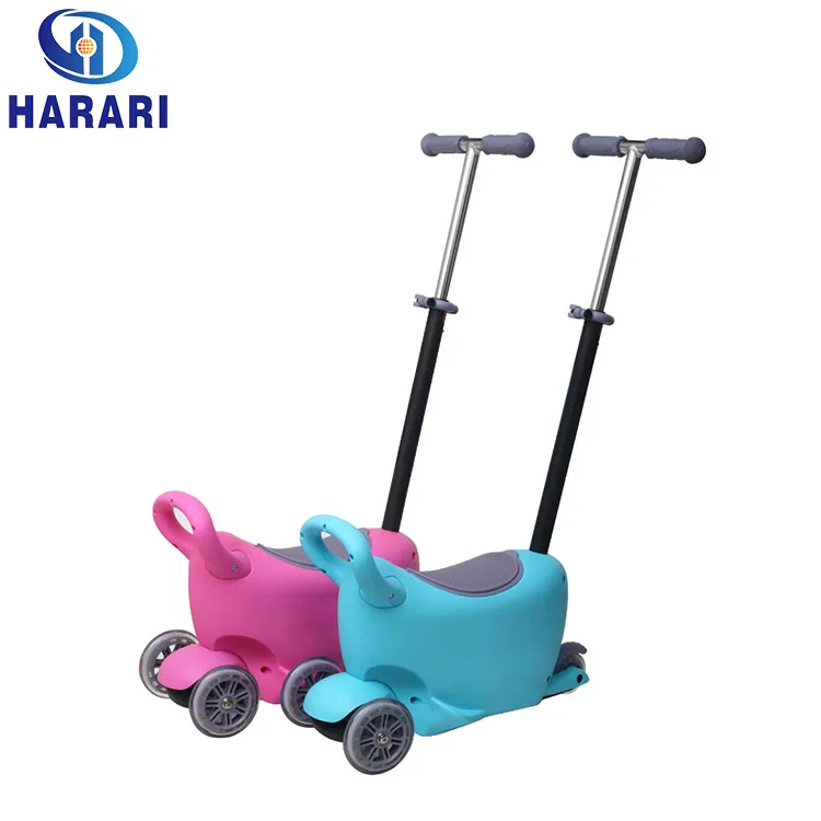 China Factory price 3 in 1 light wheel Mini kids scooter with seat