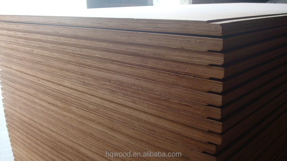 2.7-18mm UV coated MDF