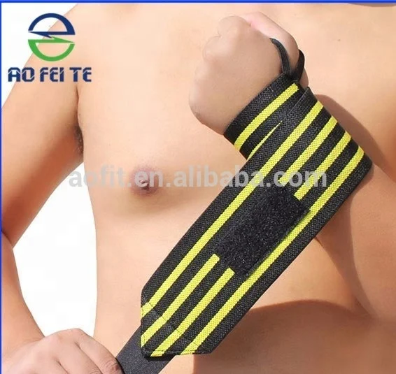 Hot selling 2021 amazon Wrist wraps for weight lifting workouts wrist brace supports tape