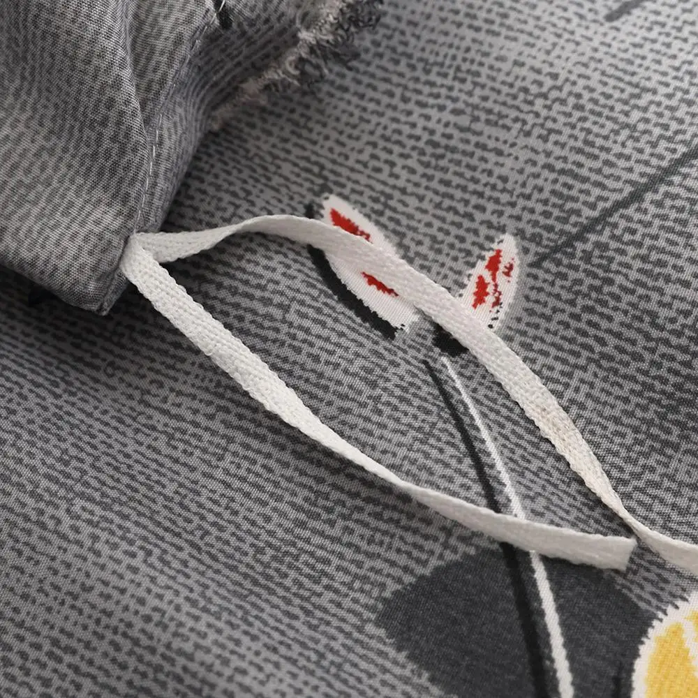 
High Quality 240x260 Twill 3D Printed Polyester Home Bedding Set Duvet Cover 