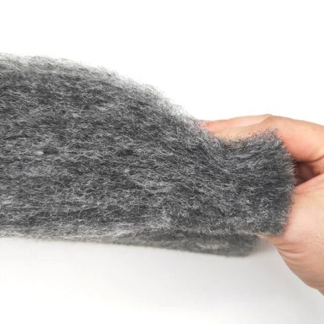 Cheap 100% Polyester fiber felt wadding lining polyester thermal wadding lamination and black felt underlay cotton wadding