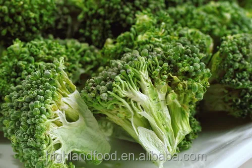 Freeze dried broccoli