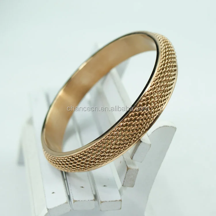 18k Gold Plated Titanium Germanium Barbed Wire  Bracelet