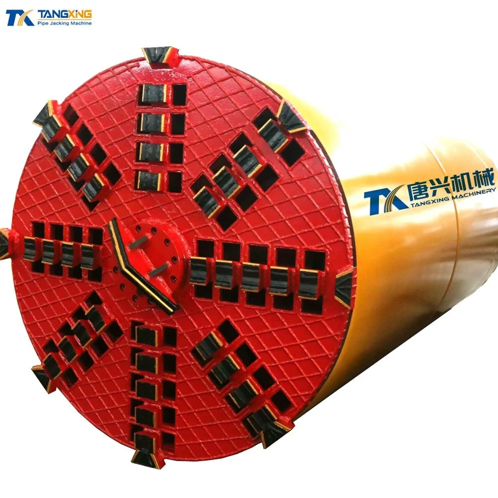
1200mm trenchless underground Slurry balance pipe jacking machine tunnel boring machine sale 