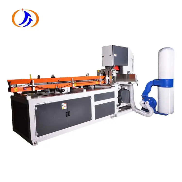 Automatic Toilet Towel Maxi Roll Bobbin Paper Band Saw Tissue Paper Cutting Machine