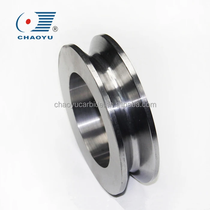 Tungsten carbide roller die cassette,carbide wire guide jaw for wire straightener