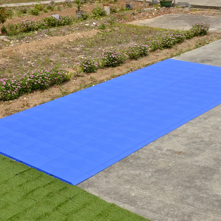 Unique Design plastic floor oem,interlocking industrial floor, interlocking waterproof outdoor floor covering for auto parking