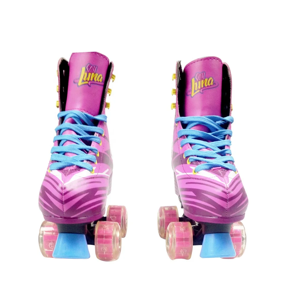 Outdoor skating flashing wheels kids inline roller skate shoes