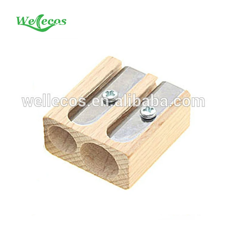 Wooden Pencil Sharpener for Kids