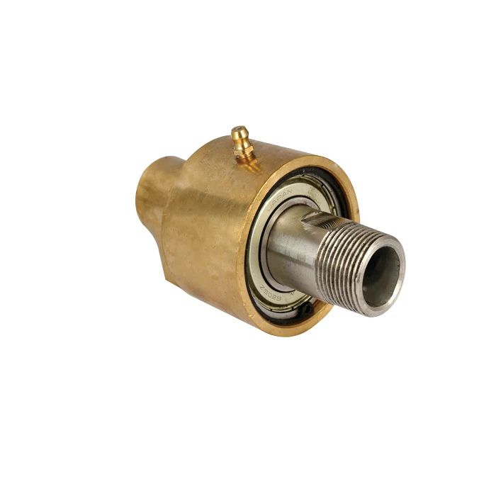 Male female npt bsp threads copper plumbing fittings rotating union swivel joint