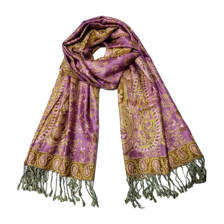 100% viscose scarf fashion paisley shawls hangzhou factory