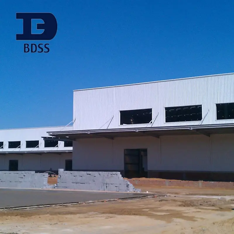 
ISO Certified Portable Frame Steel Structure Warehouse Building 