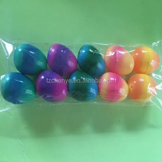 Hot selling plastic gift party large easter eggs for sale
