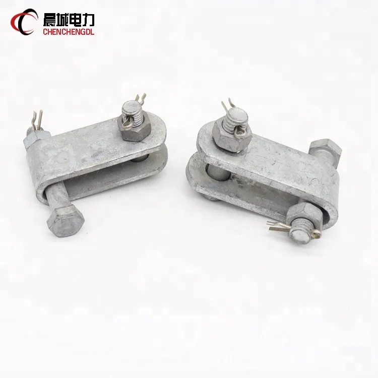 Оцинкованная вилка с отверстием типа UB/Болтовая гнездовая Скоба для воздушного фитинга электрического кабеля