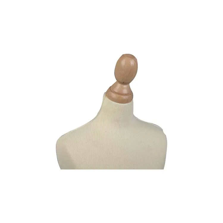 1/4 Rigid foam half body female mini mannequin stand torso woman