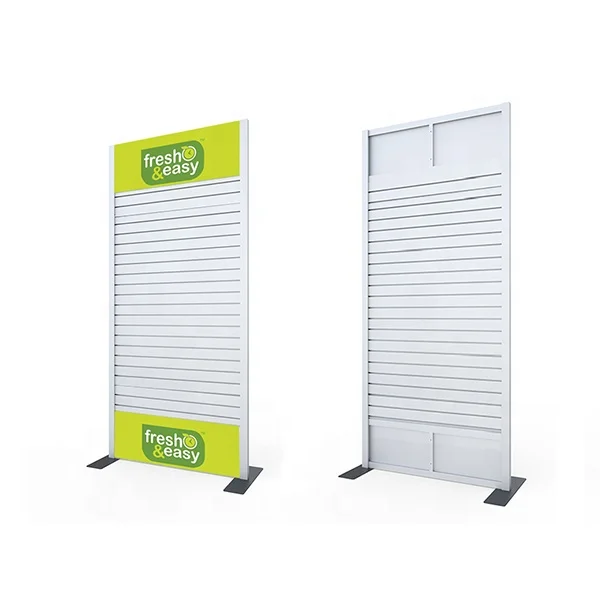 Wholesales Retail Shop PVC Board Slatwall Panel Stand Supermarket